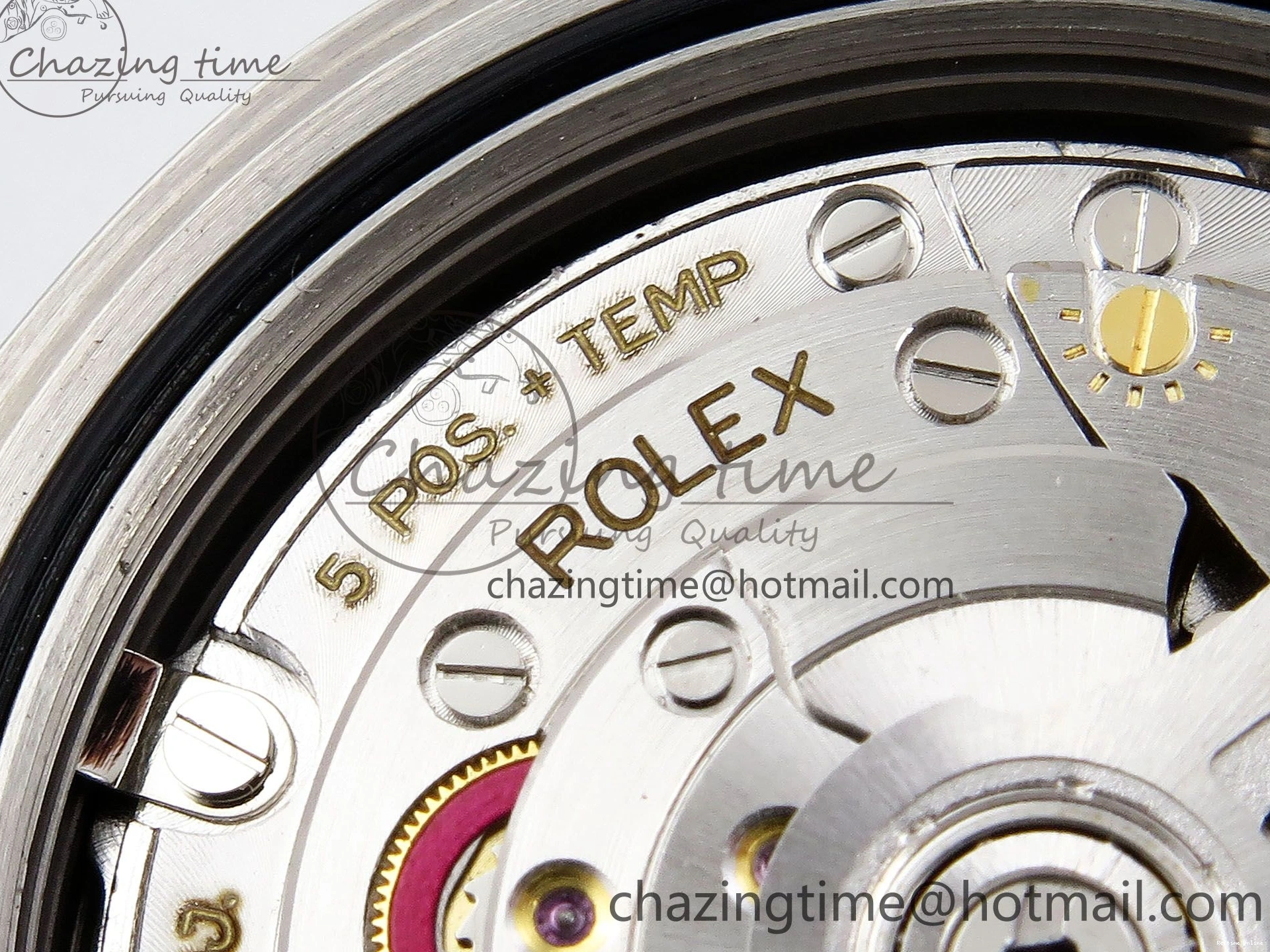 0516 FreshLook DayDate 40 SS JDF 904L Steel Gray Stick Dial on President Bracelet VR3255 V3 (Gain Weight) 1446